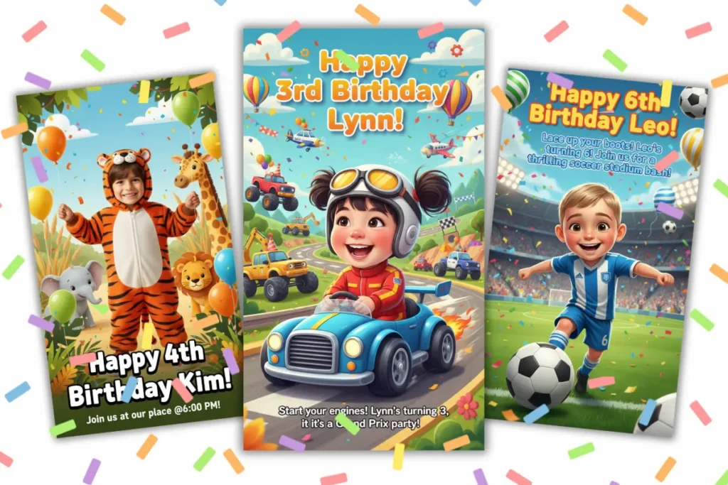 instant birthday card maker